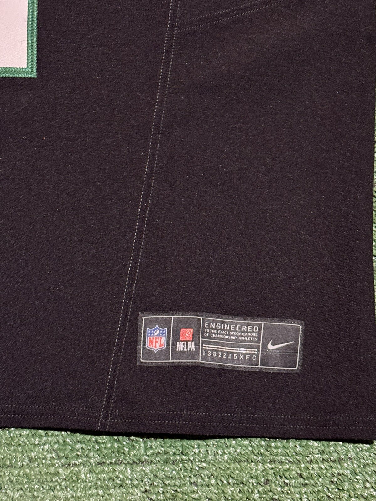 Sauce Gardner New York Jets Jersey #1 Nike Vapor Fuse Elite Black Size 40 (M) NFL