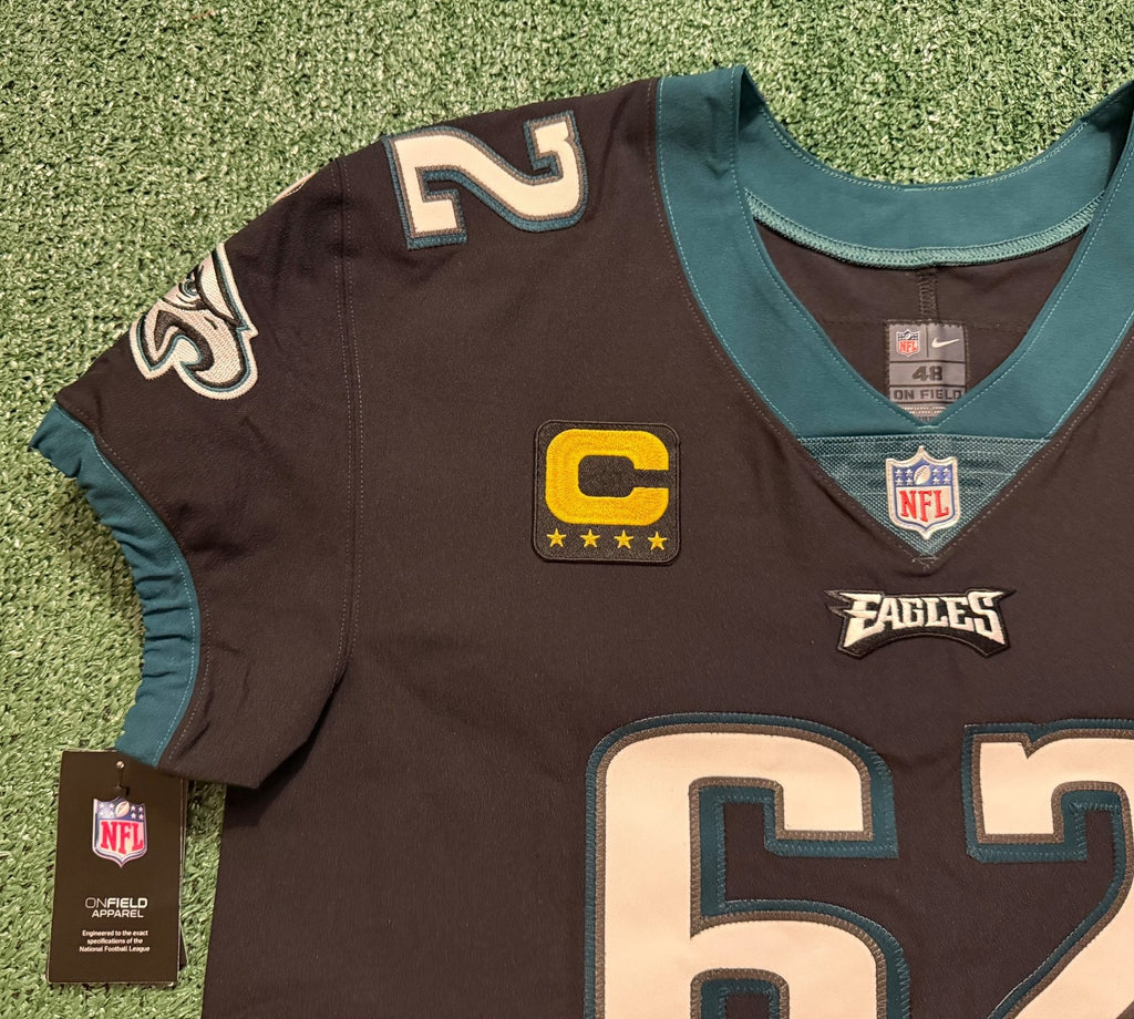 Jason Kelce Philadelphia Eagles Jersey #62 Black Nike Vapor Elite Black size 48 (XL) NFL