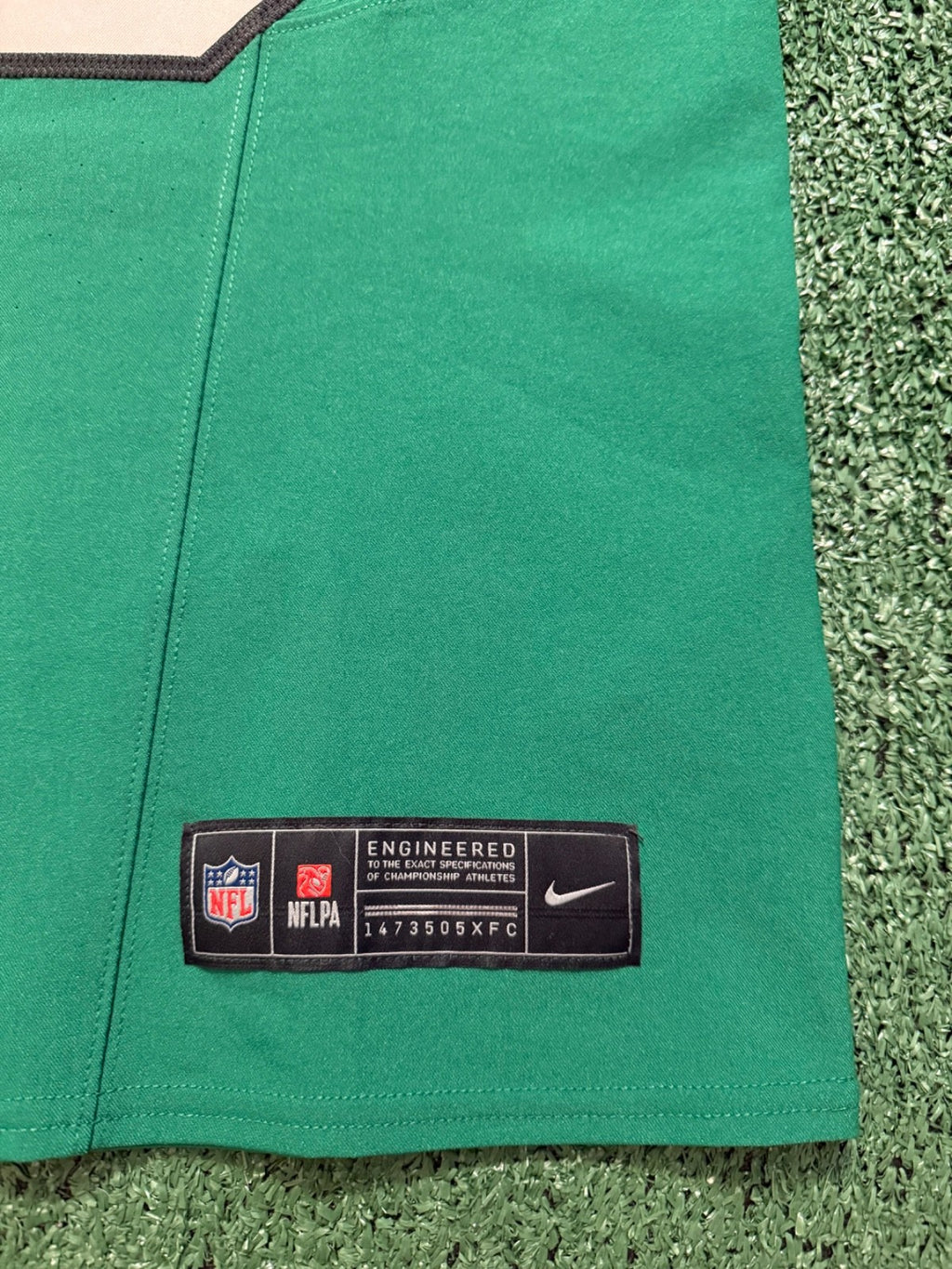Saquon Barkley Philadelphia Eagles Jersey #26 Nike Vapor FUSE Elite Kelly Green Size 44 (Large) NFL