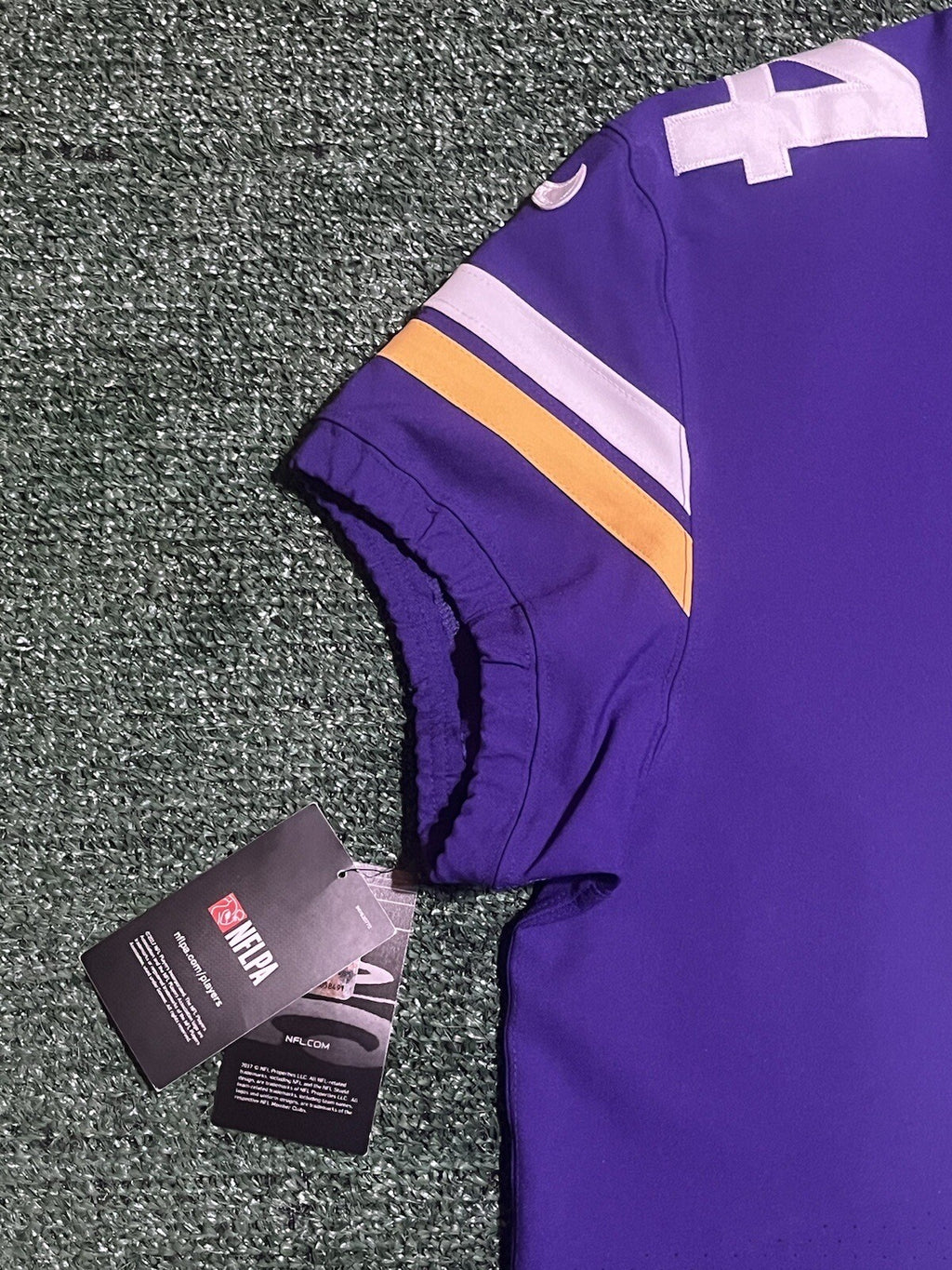 Stefon Diggs Minnesota Vikings Jersey #14 Nike Vapor Elite Purple Size 44 (Large) NFL