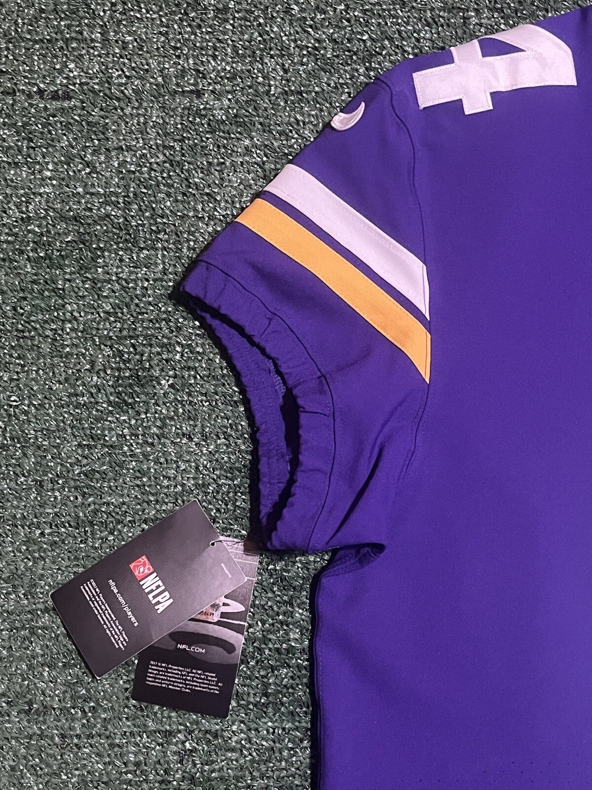 Stefon Diggs Minnesota Vikings Jersey #14 Nike Vapor Elite Purple Size 44 (Large) NFL