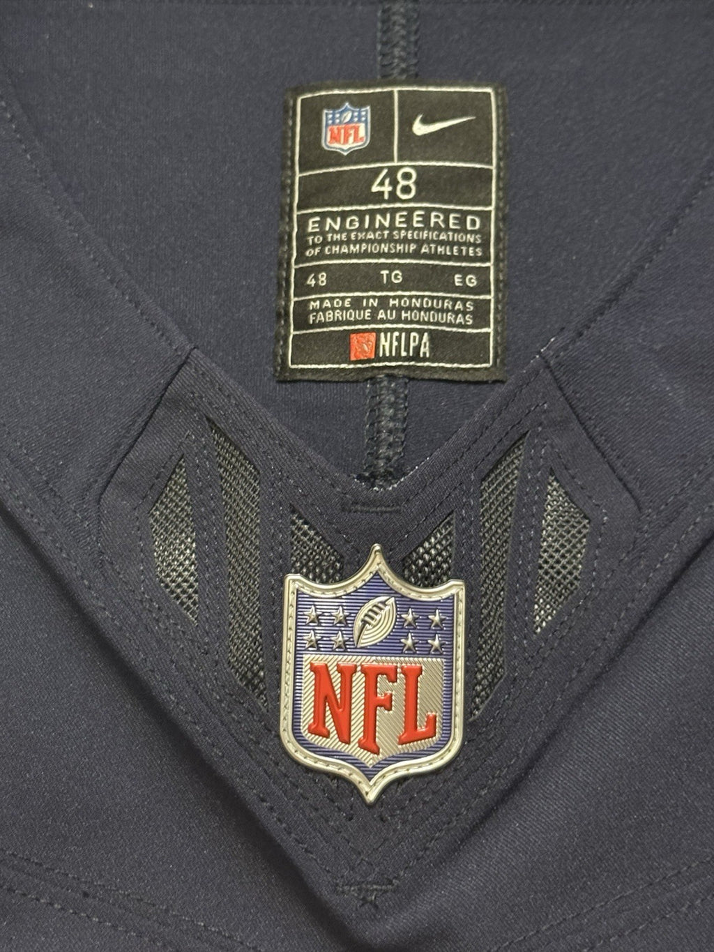 Caleb Williams Chicago Bears Jersey #18 Nike Vapor FUSE Elite Navy Size 48 (XL) NFL