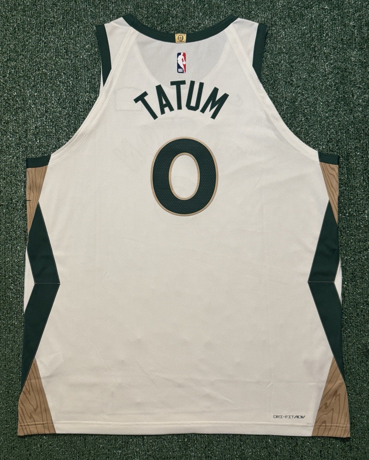 Jayson Tatum Boston Celtics Jersey #0 Nike ADV Authentic White Size 56 (XXL) NBA