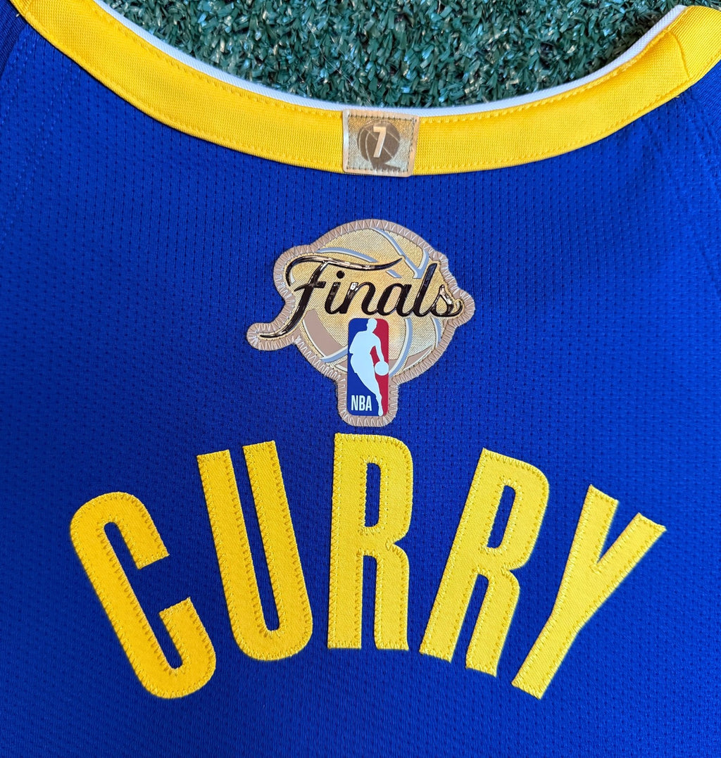 Steph Curry Golden State Warriors Jersey #30 Nike ADV Authentic Blue Size 48 (L) NBA