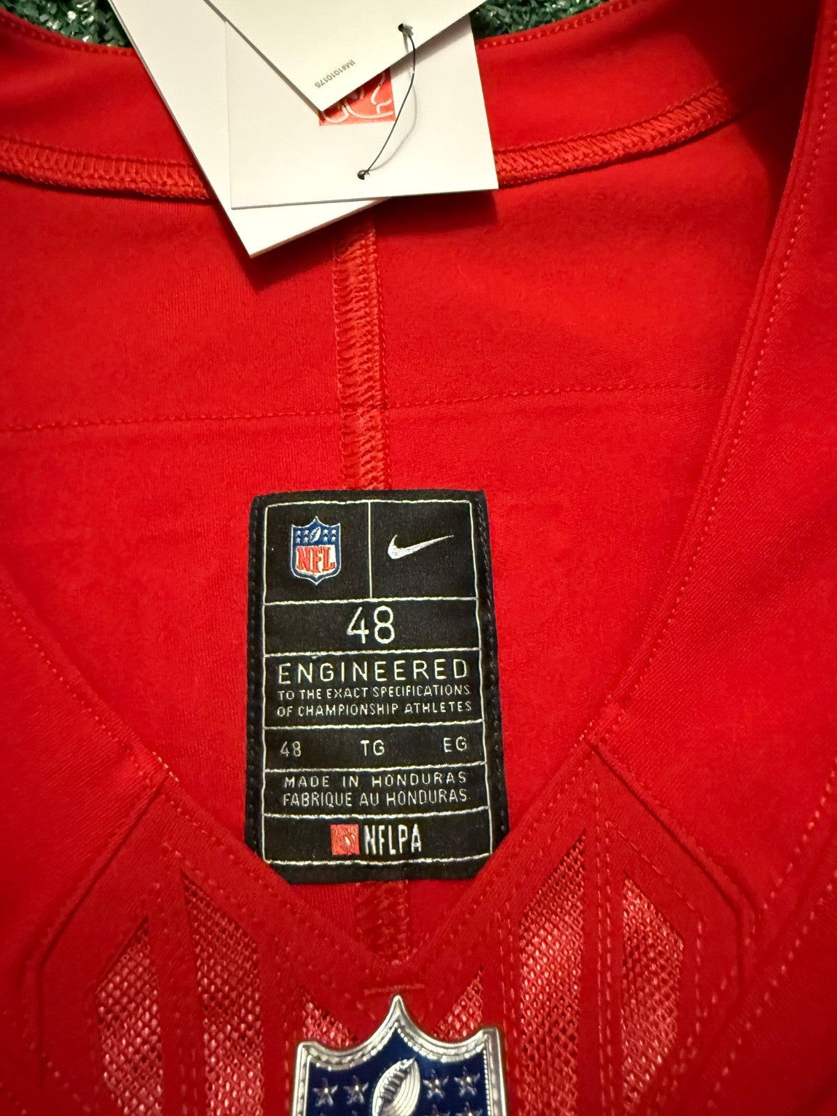 Deebo Samuel San Francisco 49ers
Jersey #19 Nike Vapor FUSE Elite red Size 48 (XL) NFL