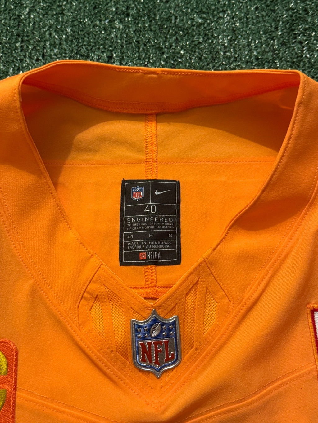 Mike Evans Tampa Bay Buccaneers Jersey #13 Nike Vapor FUSE Elite Orange Creamsicle Size 40 (Medium) NFL