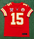 Patrick Mahomes Kansas City Chiefs Jersey #15 Nike Vapor FUSE Elite Red Size 40 (M) NFL