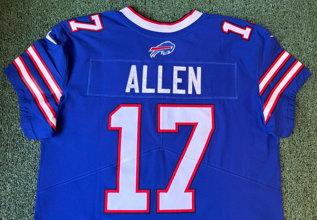 Josh Allen Buffalo Bills Jersey #17 Nike Vapor Elite Blue Size 48 (XL) NFL