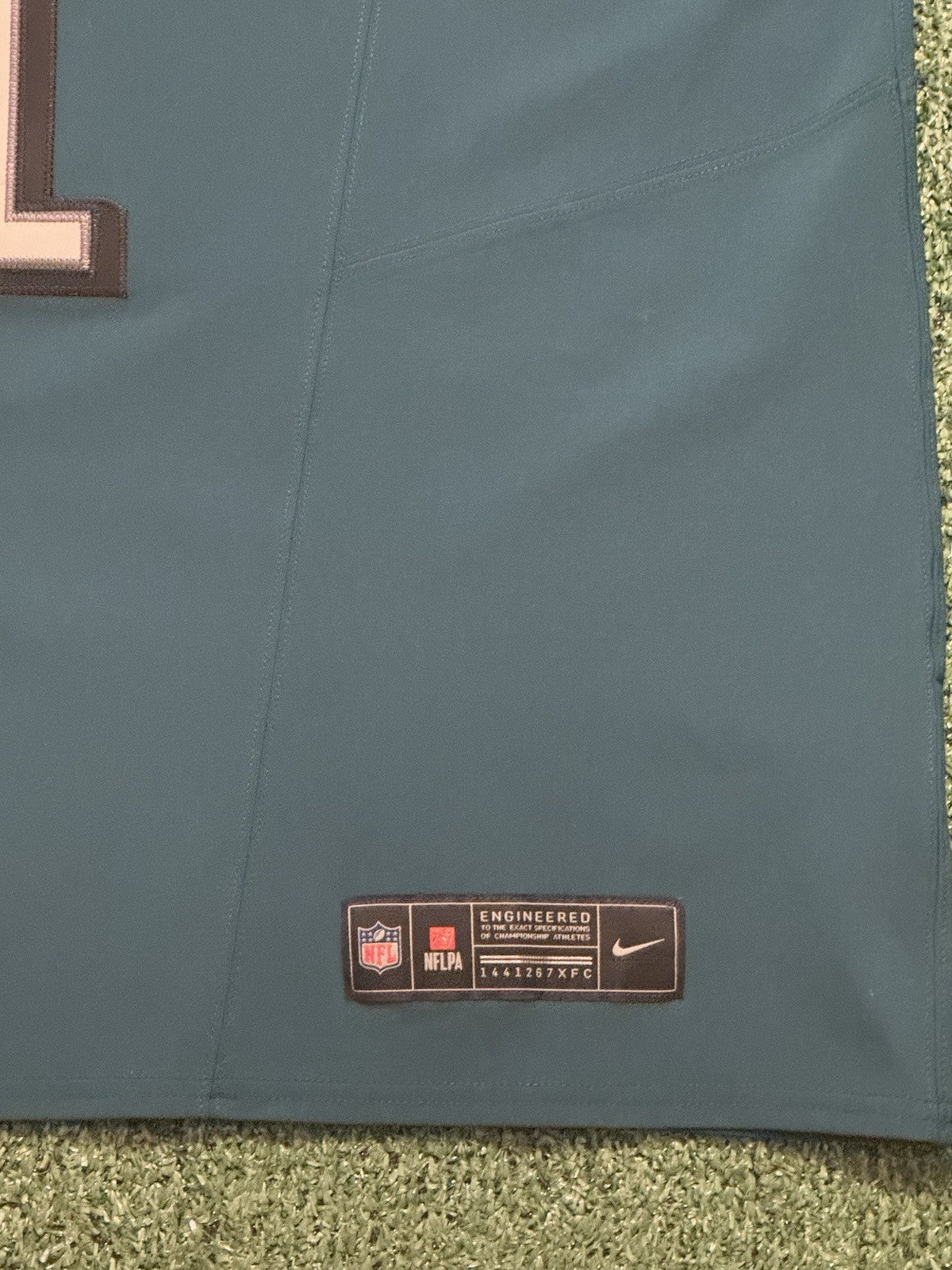 Jalen Hurts Philadelphia Eagles Jersey #1 Nike Vapor FUSE Elite Green size 48 (XL) NFL