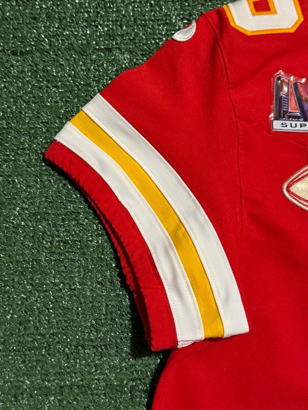 Patrick Mahomes Kansas City Chiefs Jersey #15 Nike Vapor FUSE Elite Red Size 40 (M) NFL