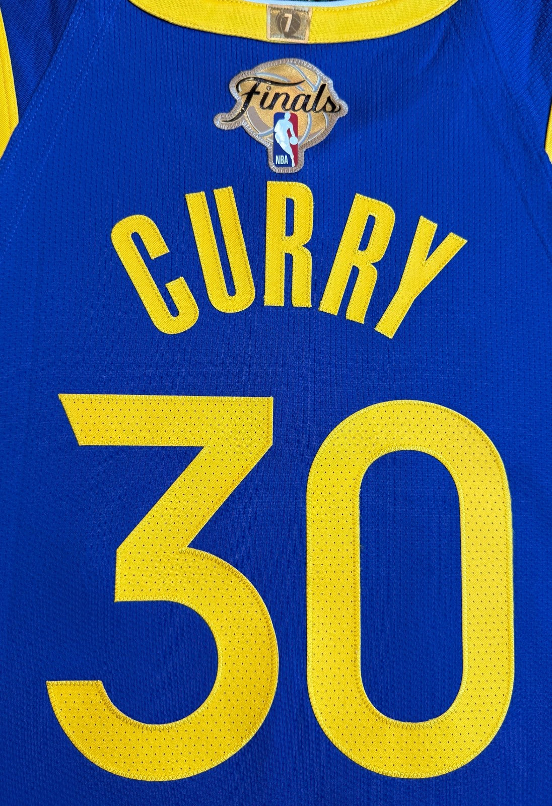 Steph Curry Golden State Warriors Jersey #30 Nike ADV Authentic Blue Size 44 (M) NBA