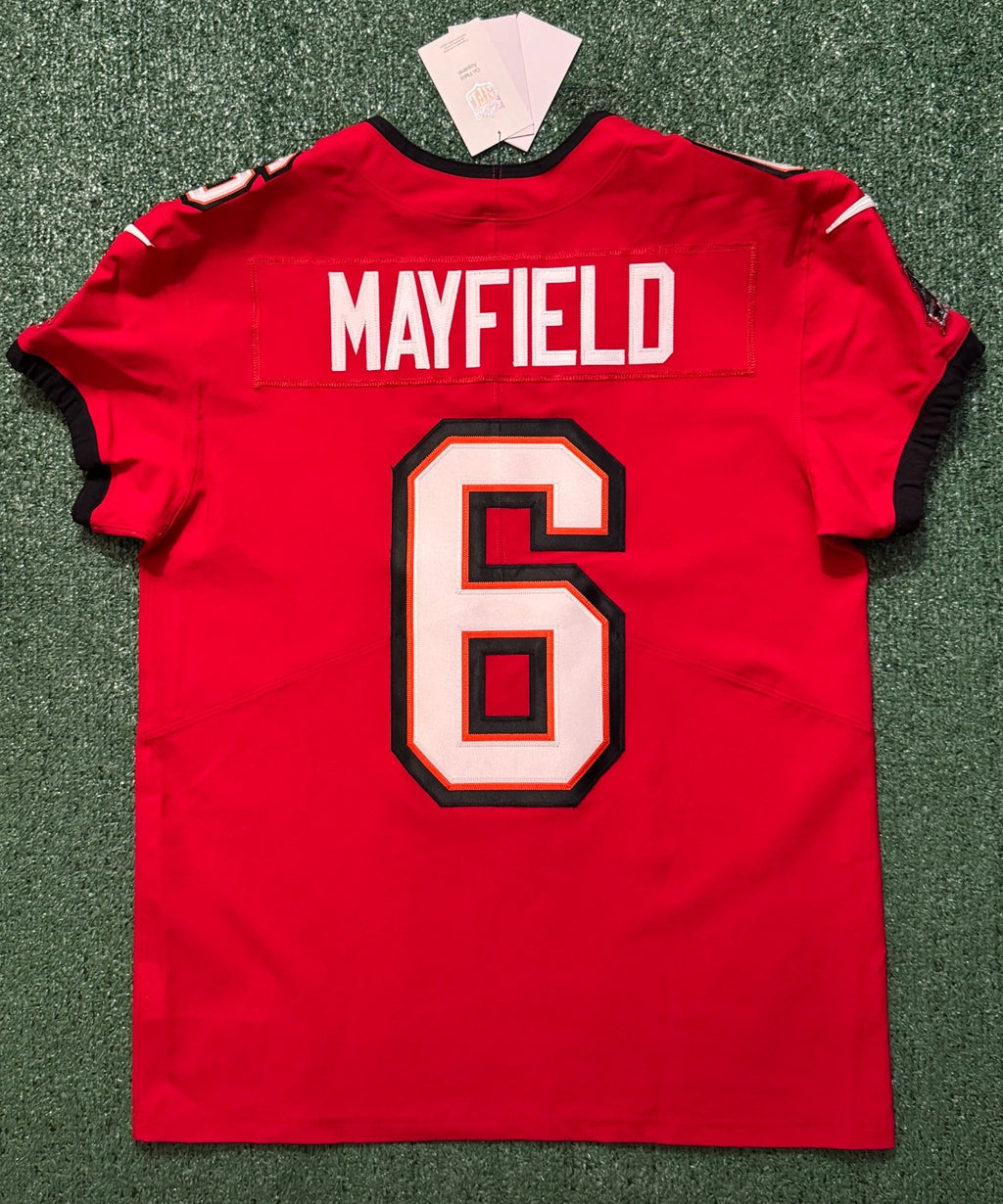 Baker Mayfield Tampa Bay Buccaneers Jersey #6 Nike Vapor Elite Red size 44 (Large) NFL