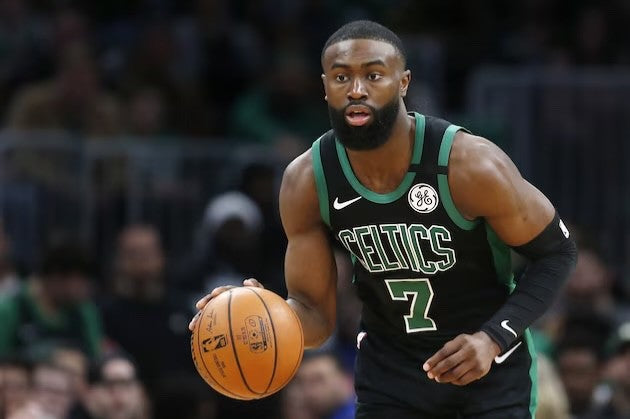 Jaylen Brown Boston Celtics Jersey #7 Nike Vaporknit Authentic Black Size 48 (Large) NBA