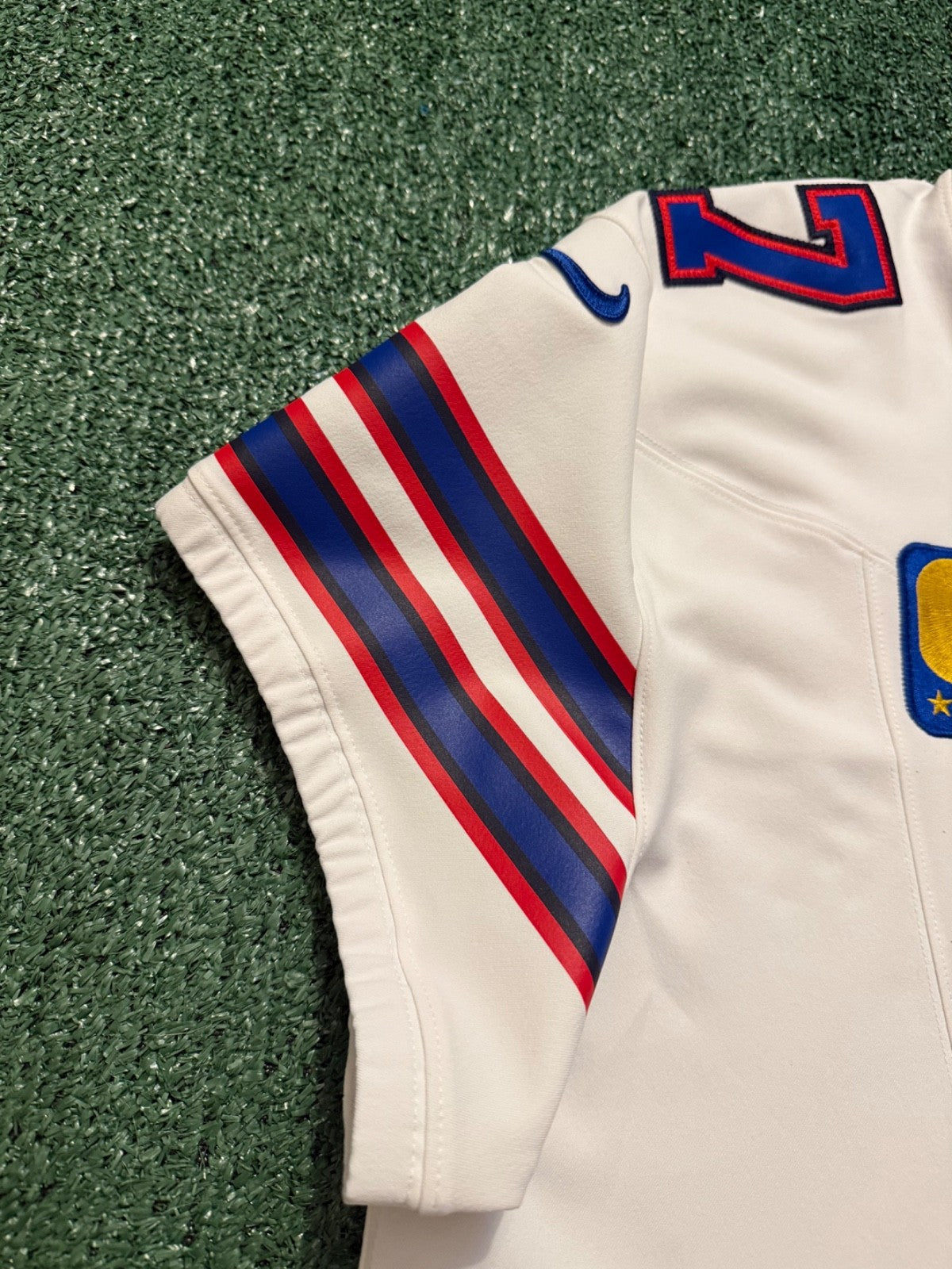 Josh Allen Buffalo Bills Jersey #17 Nike Vapor Fuse Elite White Size 48 (XL) NFL