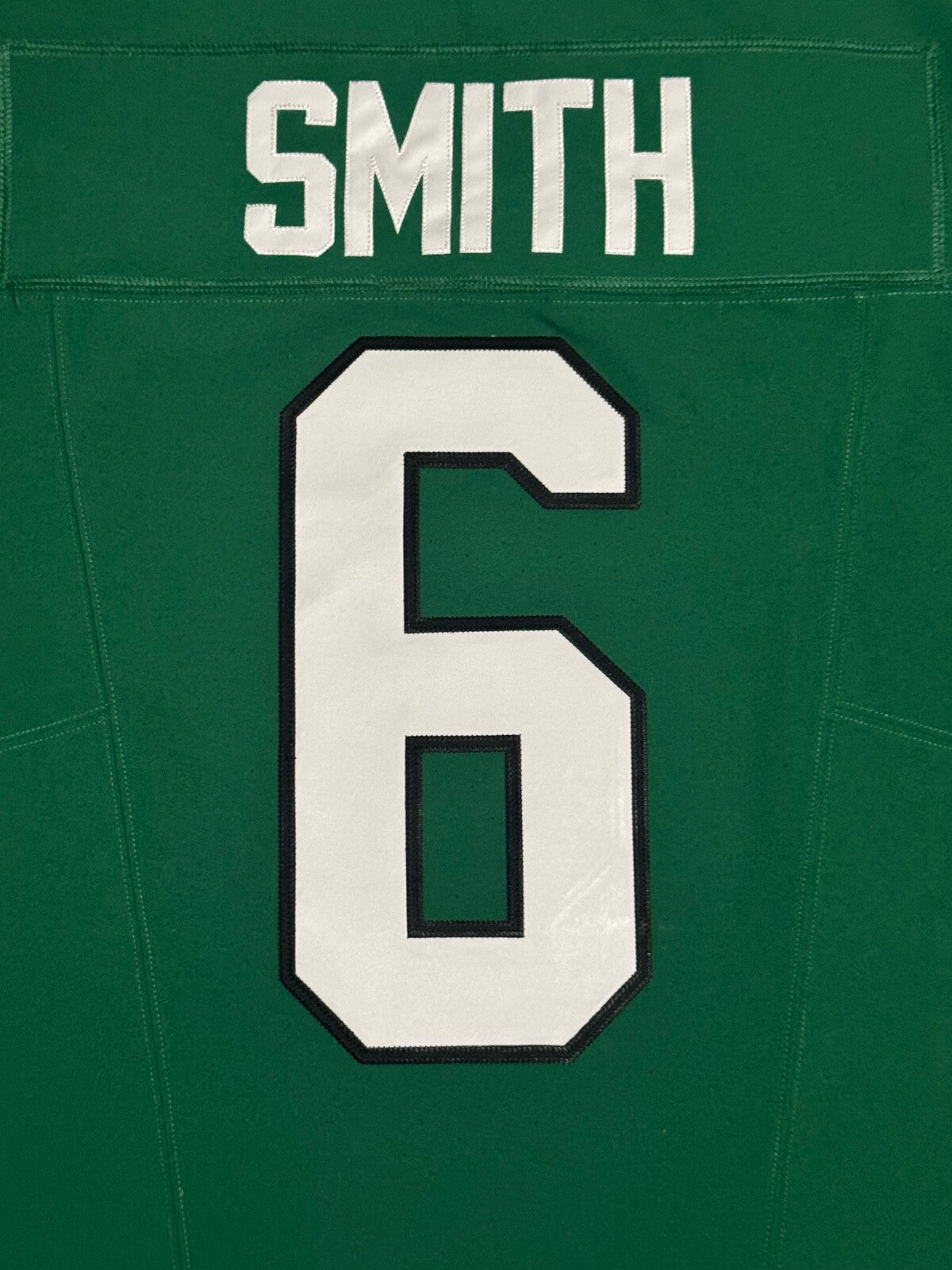 Devonta Smith Philadelphia Eagles Jersey #6 Nike Vapor F.U.S.E Elite Kelly Green 48 (XL) NFL