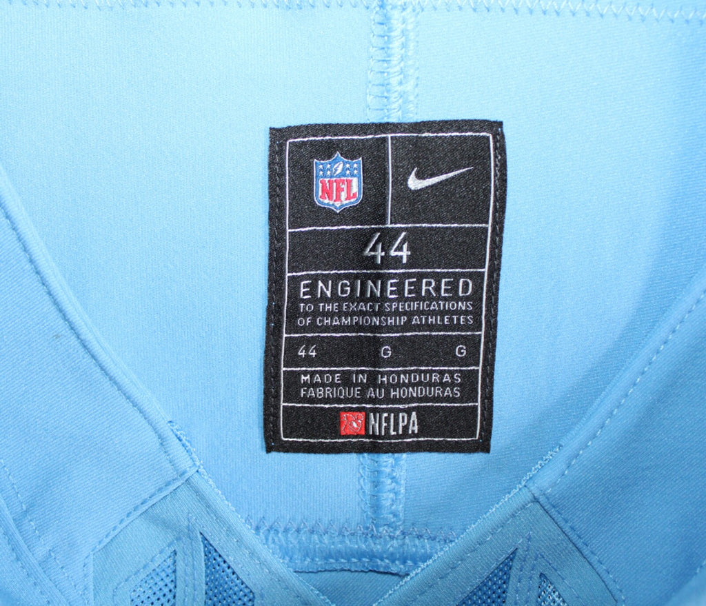 L'Jarius Sneed Tennessee Titans Jersey #38 Nike Vapor Fuse Elite Blue Size 44 (L) NFL