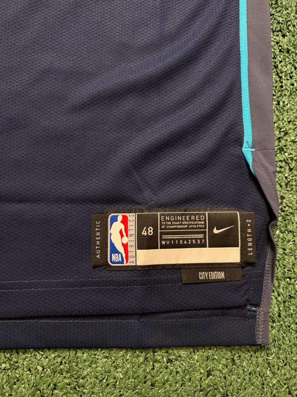 Shai Gilgeous-Alexander Oklahoma City Thunder Jersey #2 Nike ADV Authentic Blue Size 48 (L) NBA