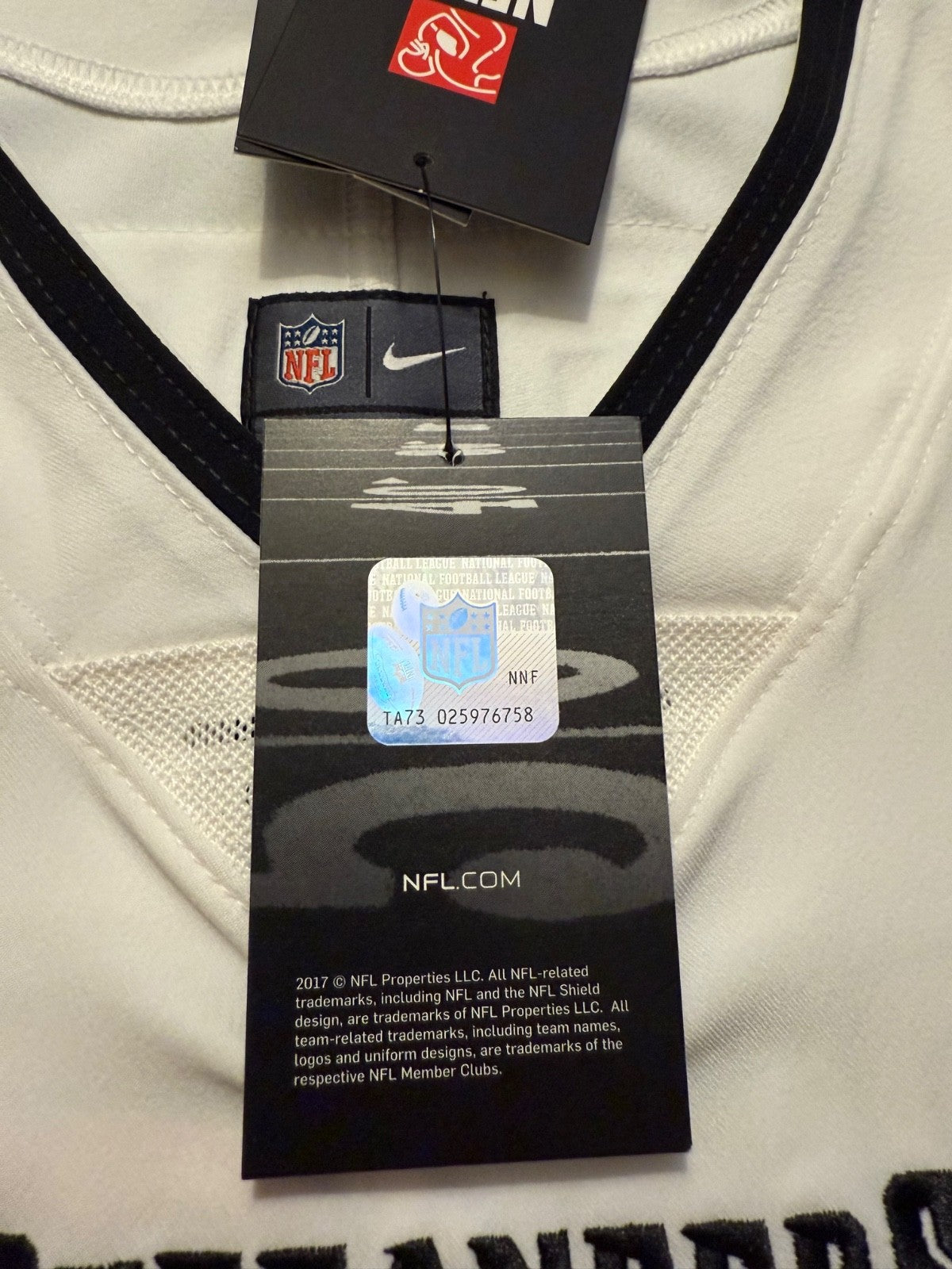Tom Brady Tampa Bay Buccaneers Jersey #12 Nike Vapor Elite White size 44 (Large) NFL