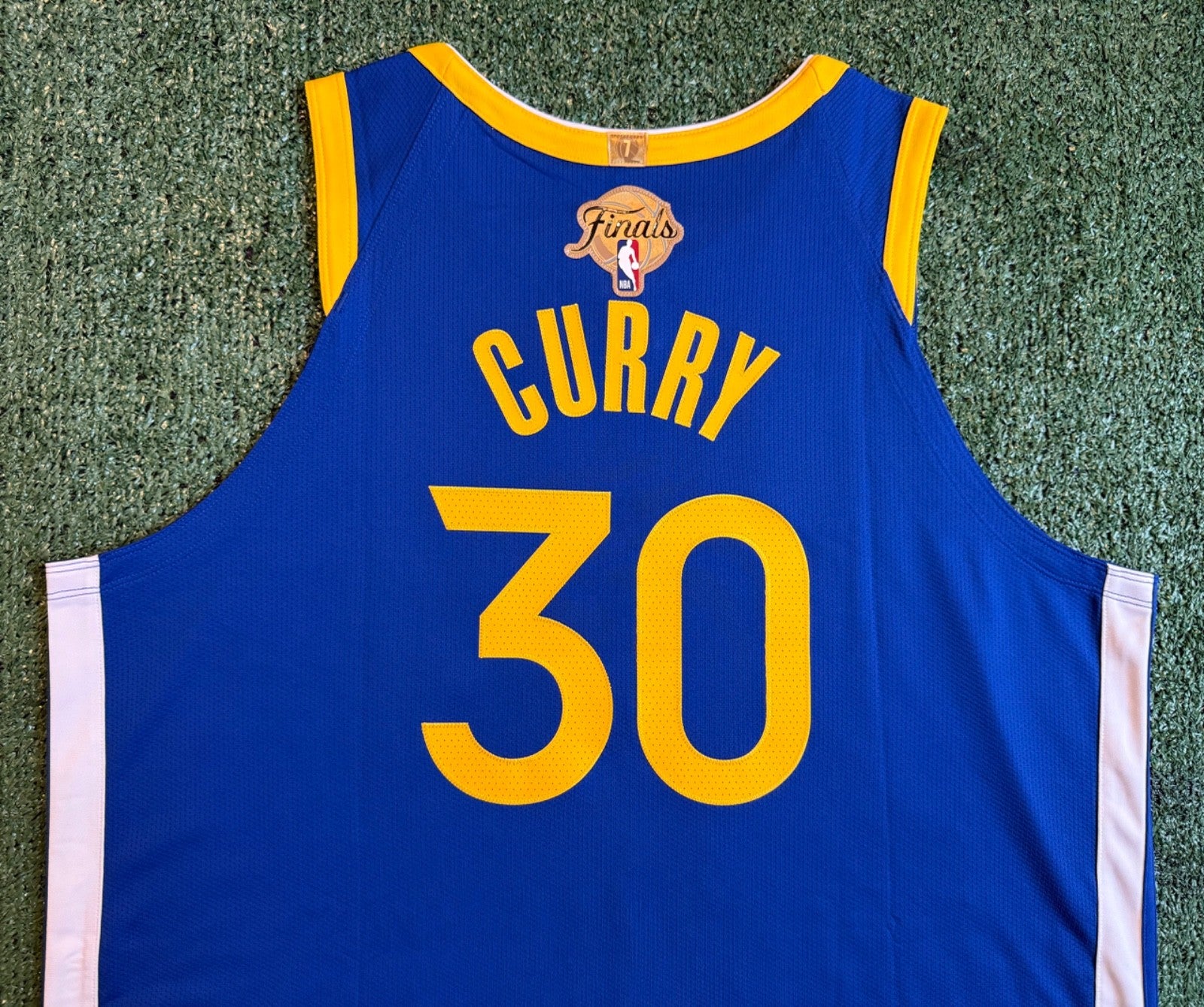 Steph Curry Golden State Warriors Jersey #30 Nike ADV Authentic Blue Size 52 (XL) NBA