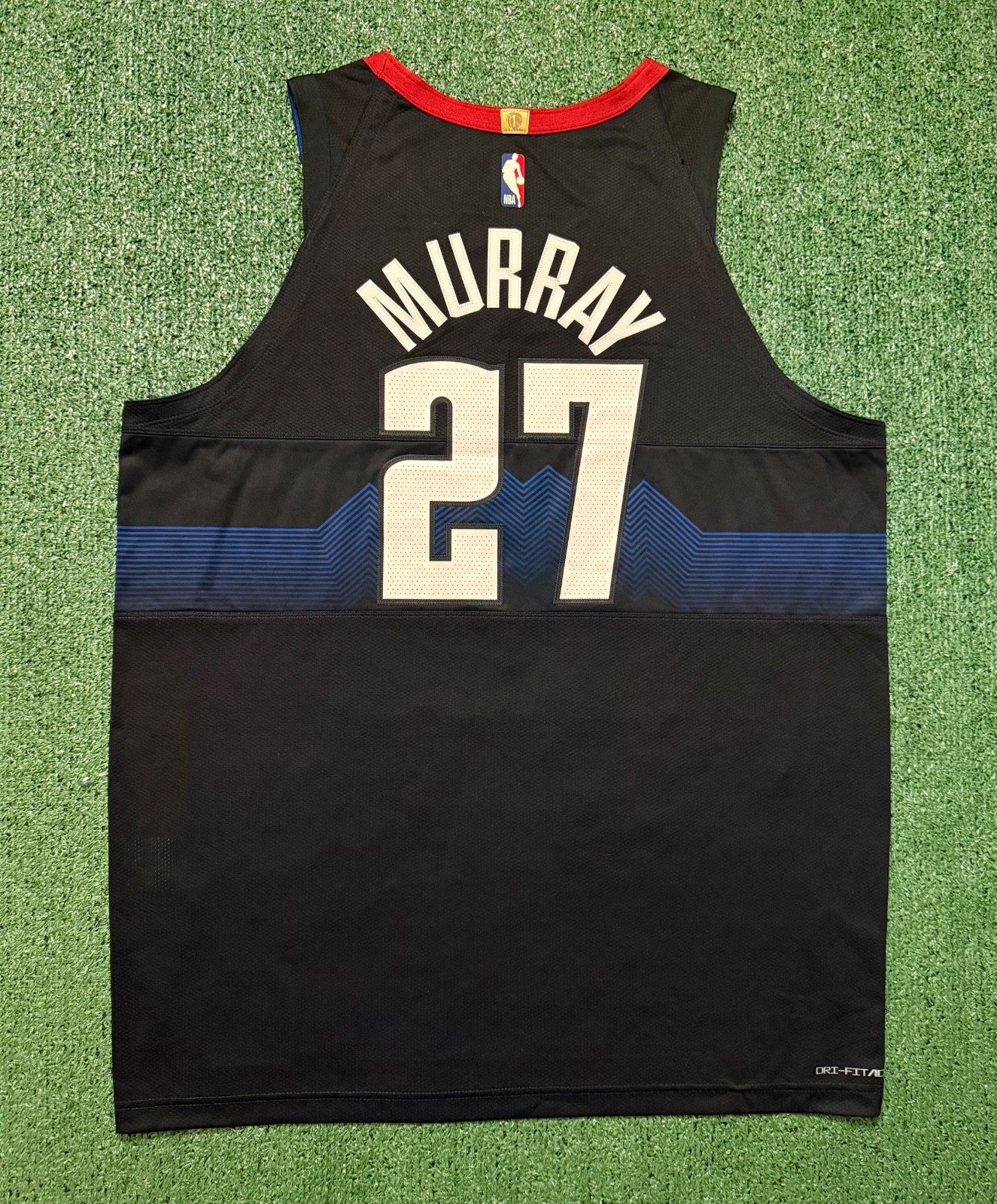 Jamal Murray Denver Nuggets Jersey #27 Nike ADV Authentic Black Size 52 (XL) NBA