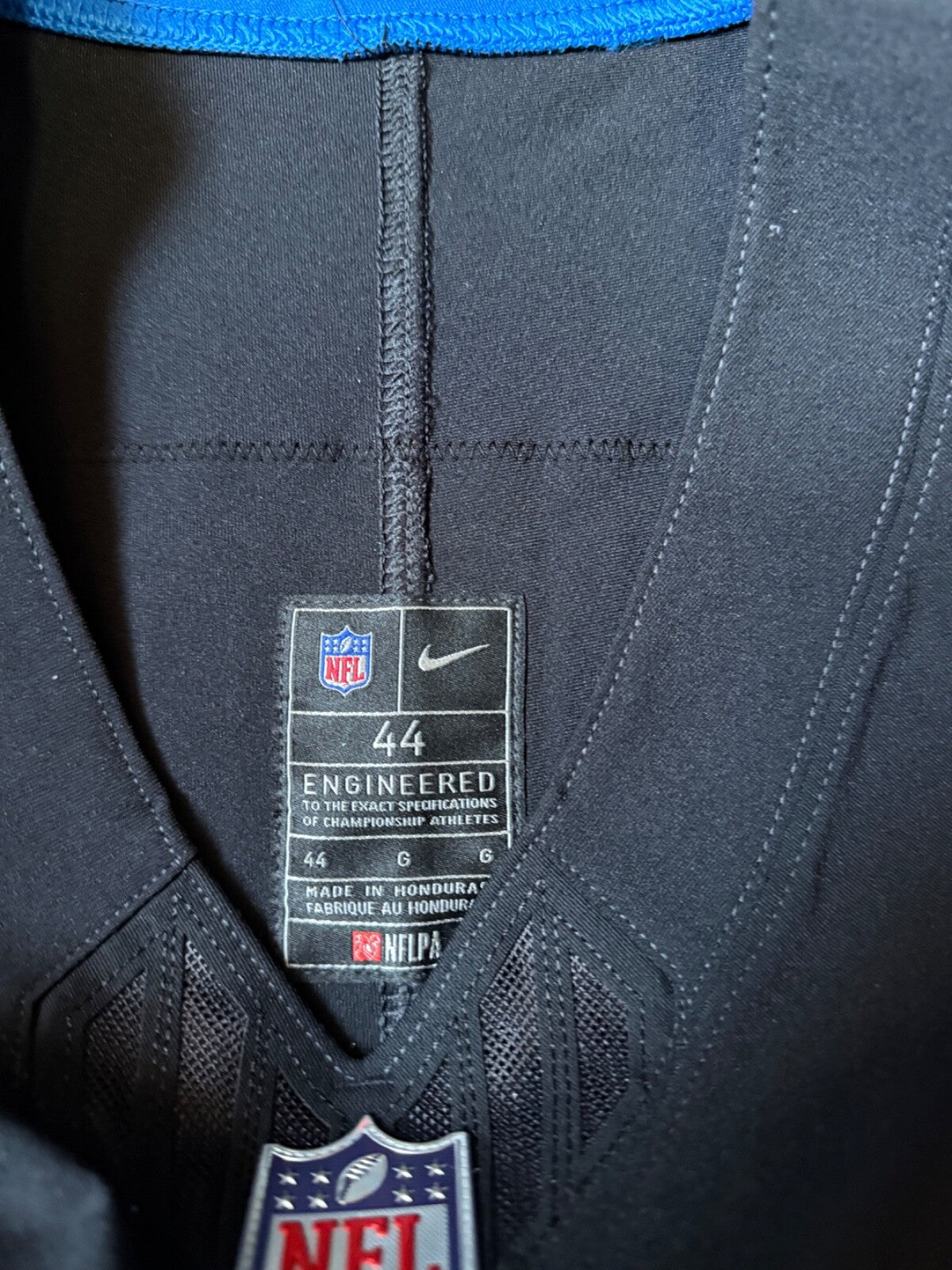 Jahmyr Gibbs Detroit Lions Jersey #26 Nike Vapor FUSE Elite Black Size 44 (Large) NFL