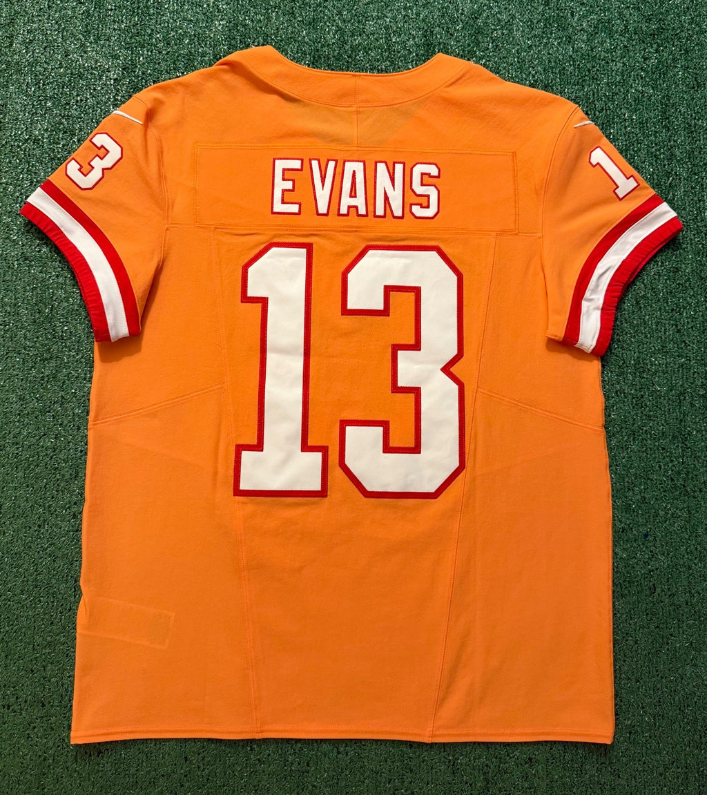 Mike Evans Tampa Bay Buccaneers Jersey #13 Nike Vapor FUSE Elite Orange Creamsicle Size 44 (Large) NFL
