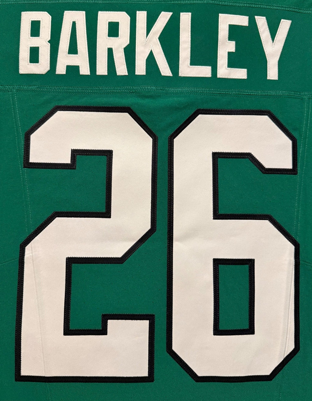 Saquon Barkley Philadelphia Eagles Jersey #26 Nike Vapor FUSE Elite Kelly Green Size 40 (Medium) NFL