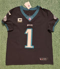 Jalen Hurts Philadelphia Eagles Jersey #1 Nike Vapor FUSE Elite Black size 44 (Large) NFL