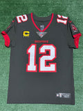 Tom Brady Tampa Bay Buccaneers Jersey #12 Nike Vapor Elite Gray size 44 (Large) NFL