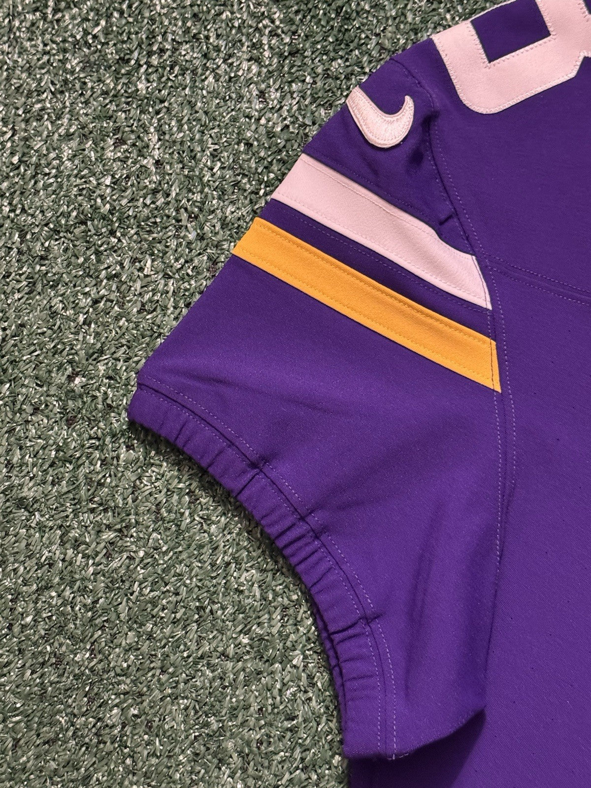 Justin Jefferson Minnesota Vikings Jersey #18 Nike Vapor FUSE Elite Purple Size 44 (Large) NFL
