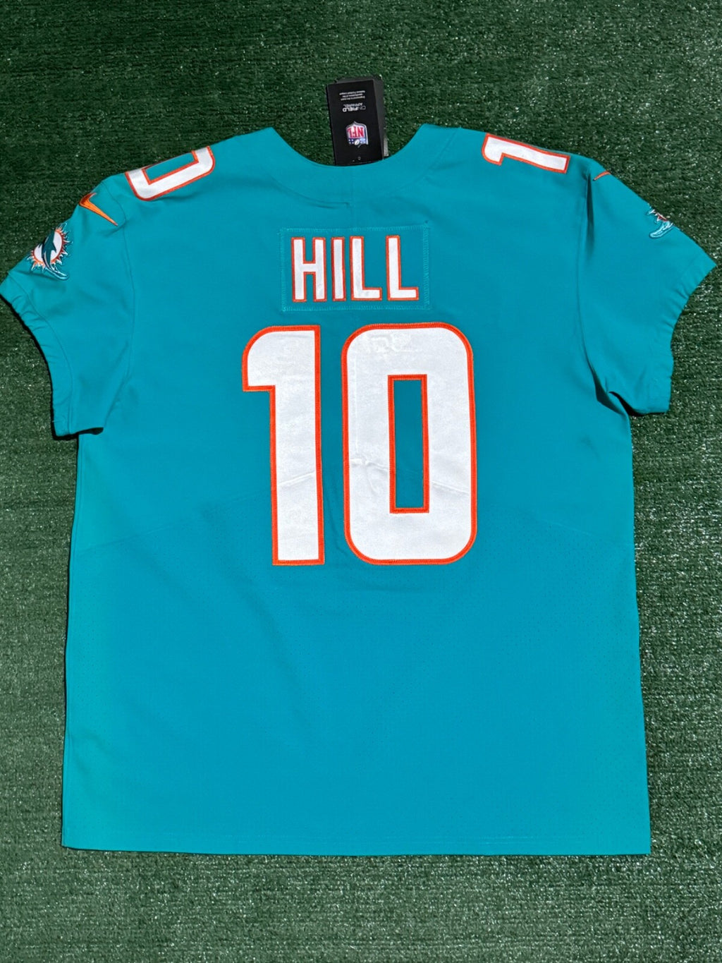 Tyreek Hill Miami Dolphins Jersey #10 Nike Vapor Elite Aqua Size 48 (XL) NFL