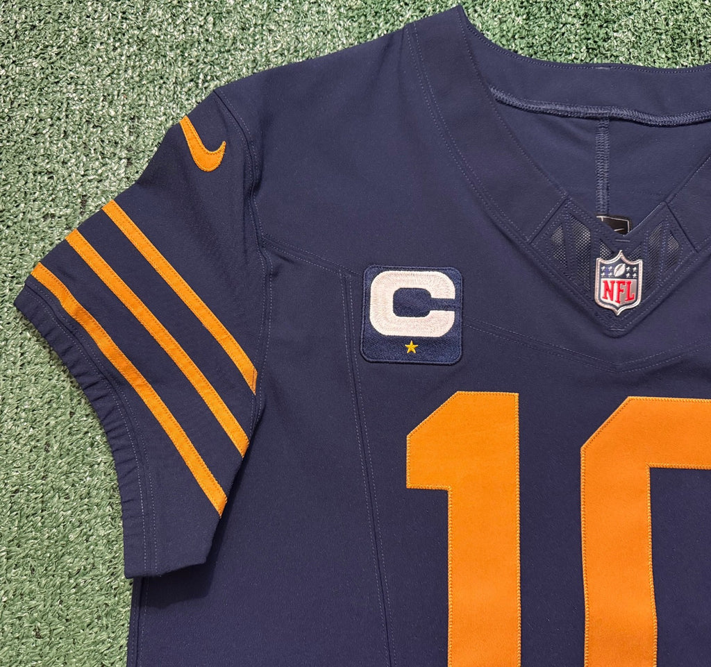 Jordan Love Green Bay Packers Jersey #10 Nike Vapor FUSE Elite Navy Size 44 (Large) NFL