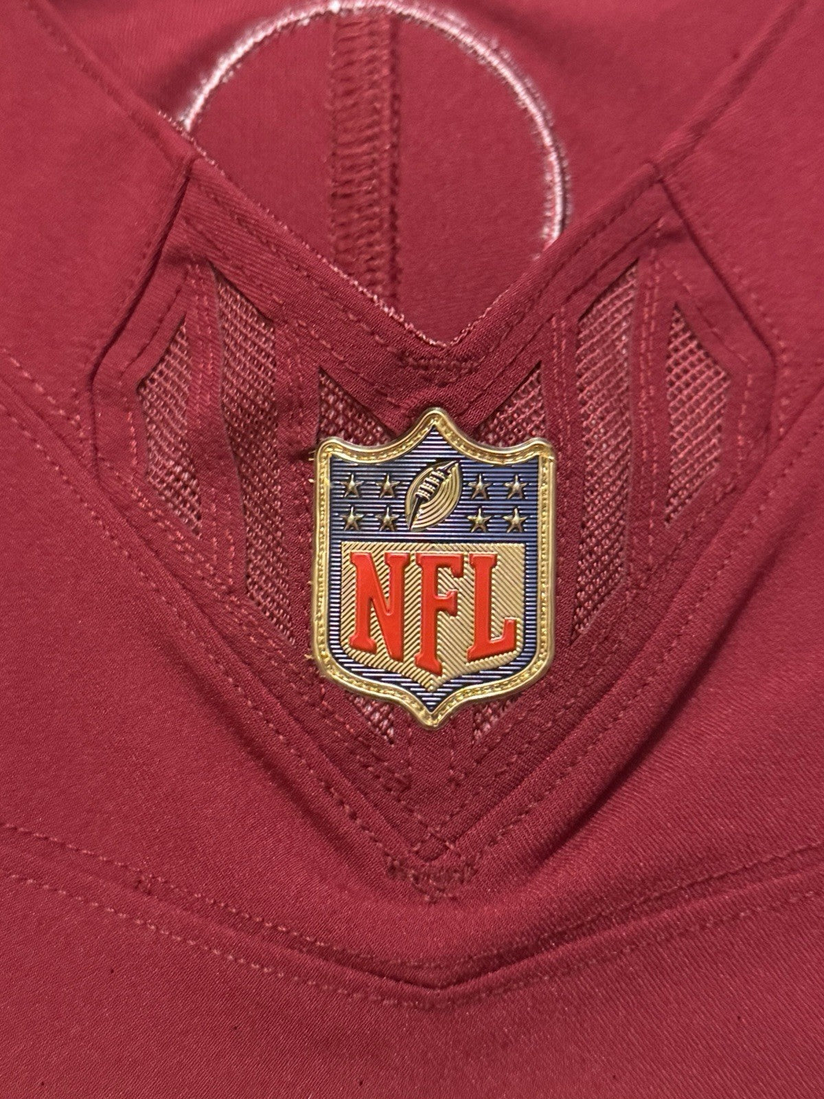 Jayden Daniels Washington Commanders Jersey #5 Nike Vapor Fuse Elite red size 44 (Large) NFL