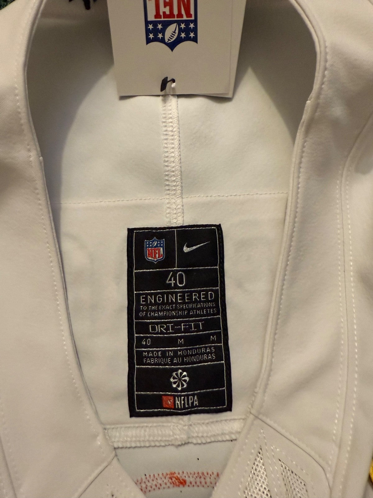 Joe Burrow Cincinnati Bengals Jersey #9 Nike Vapor FUSE Elite White Size 40 (M) NFL