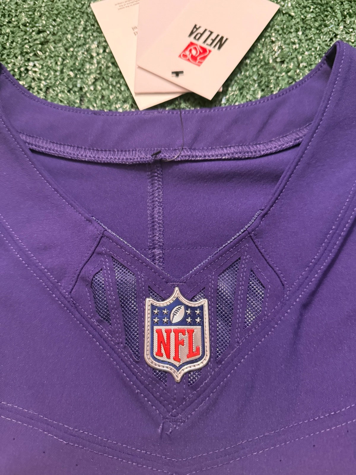 Justin Jefferson Minnesota Vikings Jersey #18 Nike Vapor FUSE Elite Purple Size 40 (Medium) NFL