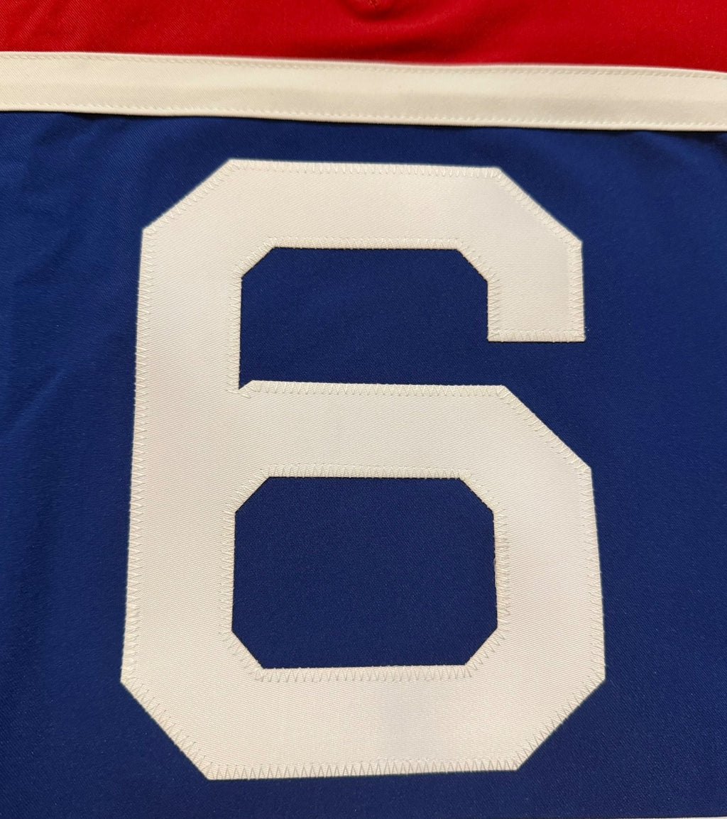 Jaxson Dart New York Giants Jersey #6 Nike Vapor FUSE Elite Red Size 48 (XL) NFL