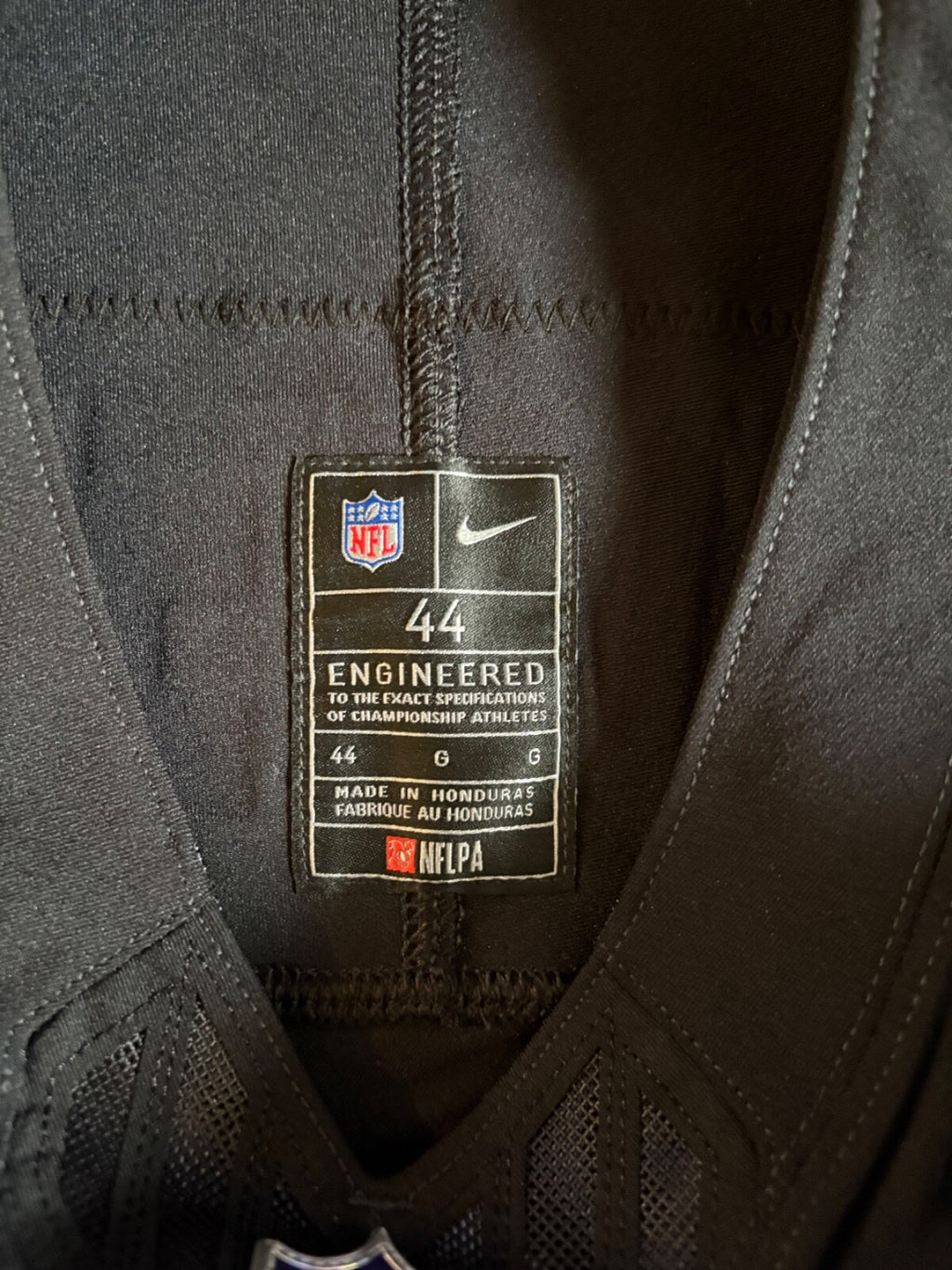Penei Sewell Detroit Lions Jersey #58 Nike Vapor FUSE Elite Black 44 (Large) NFL