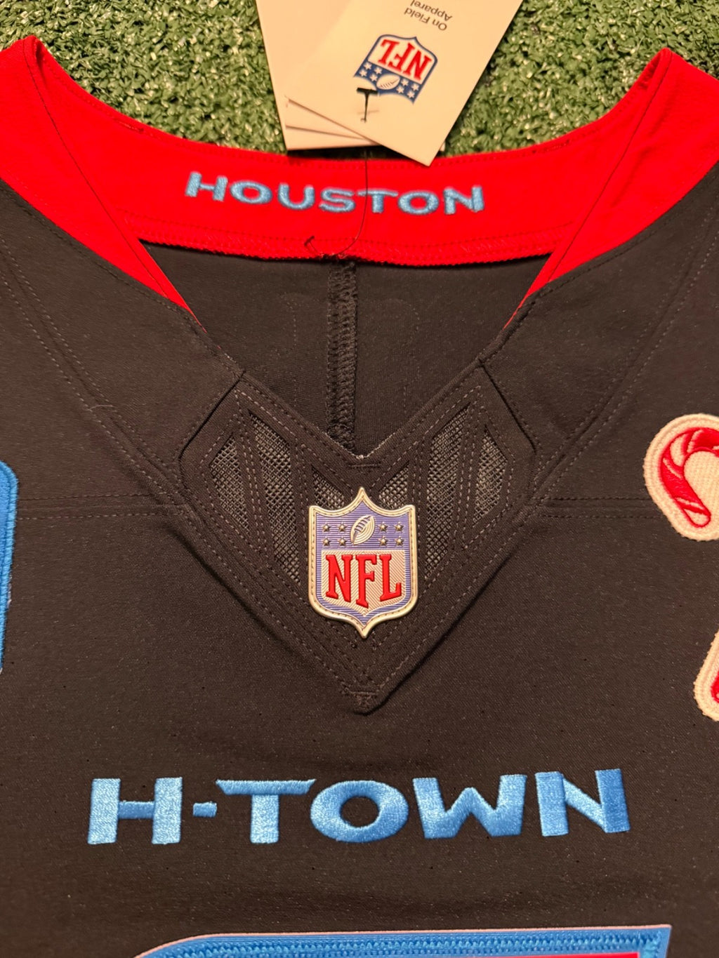 CJ Stroud Houston Texans Jersey #7 Nike Vapor Fuse Elite Navy Size 44 (L) NFL
