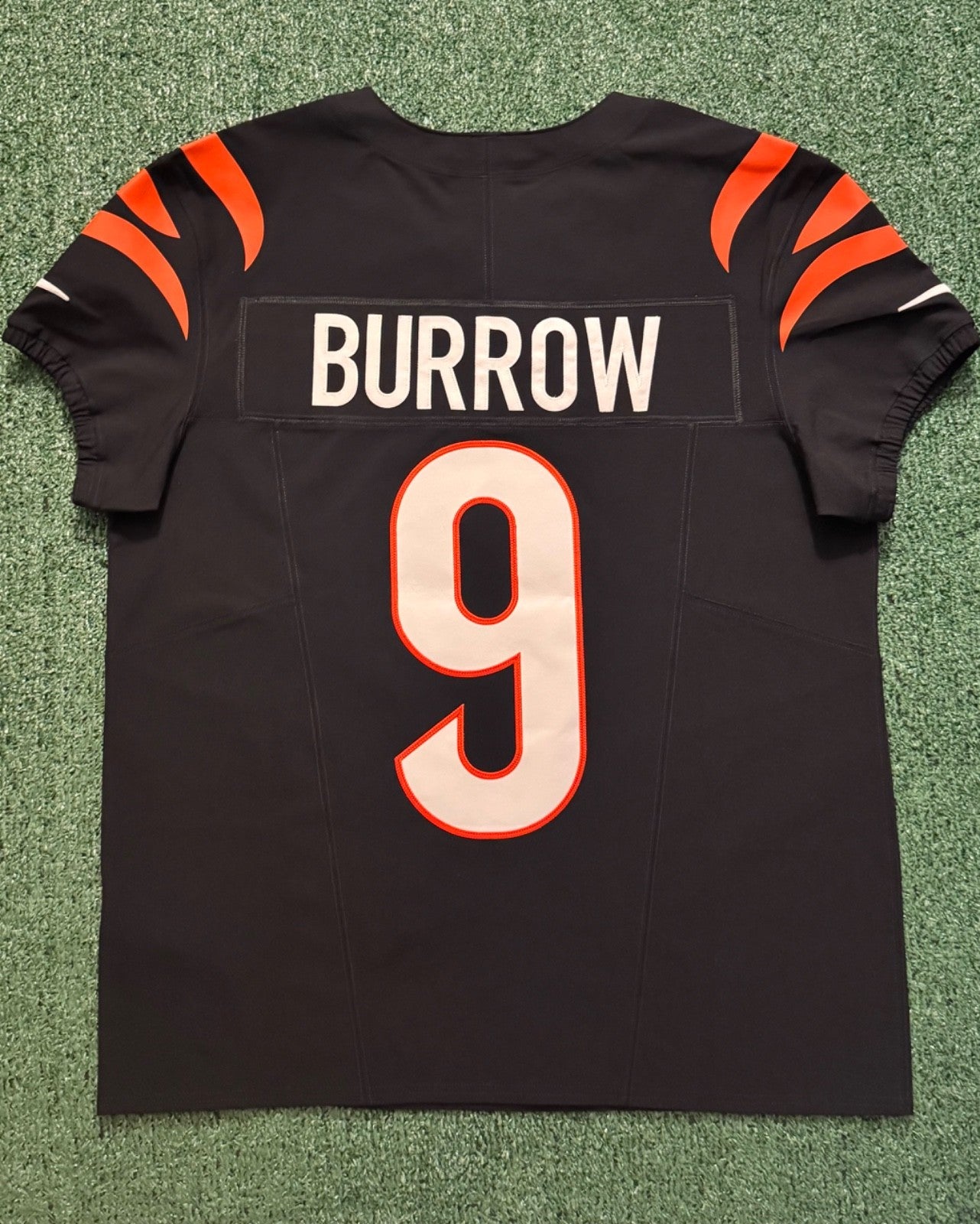 Joe Burrow Cincinnati Bengals Jersey #9 Nike Vapor FUSE Elite Black Size 44 (L) NFL