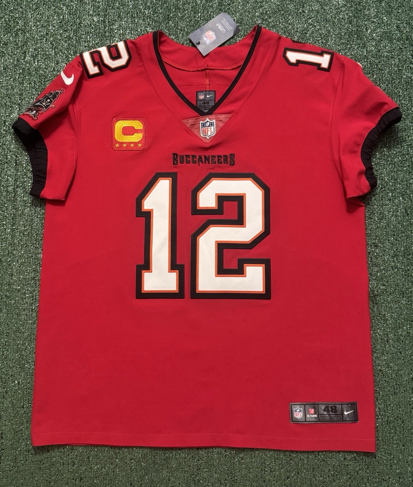 Tom Brady Tampa Bay Buccaneers Jersey #12 Nike Vapor Elite Red size 48 (XL) NFL