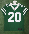 Breece Hall New York Jets Jersey #20 Nike Vapor Fuse Elite Green Size 40 (M) NFL