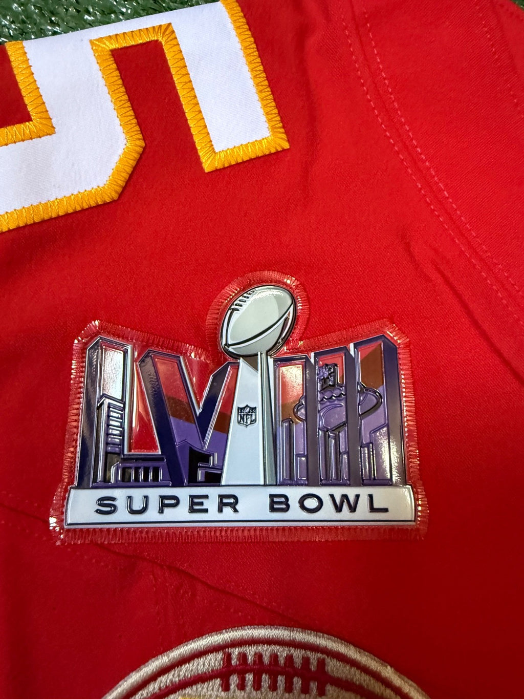 Patrick Mahomes Kansas City Chiefs Jersey #15 Nike Vapor FUSE Elite Red Size 52 (XXL) NFL