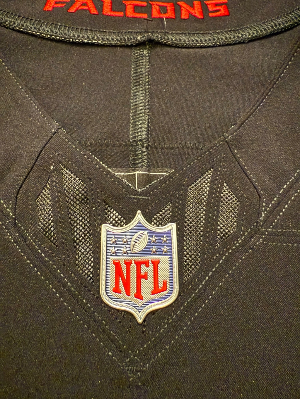 Bijan Robinson Atlanta Falcons Jersey #7 Nike Vapor FUSE Elite Black Size 44 (Large) NFL