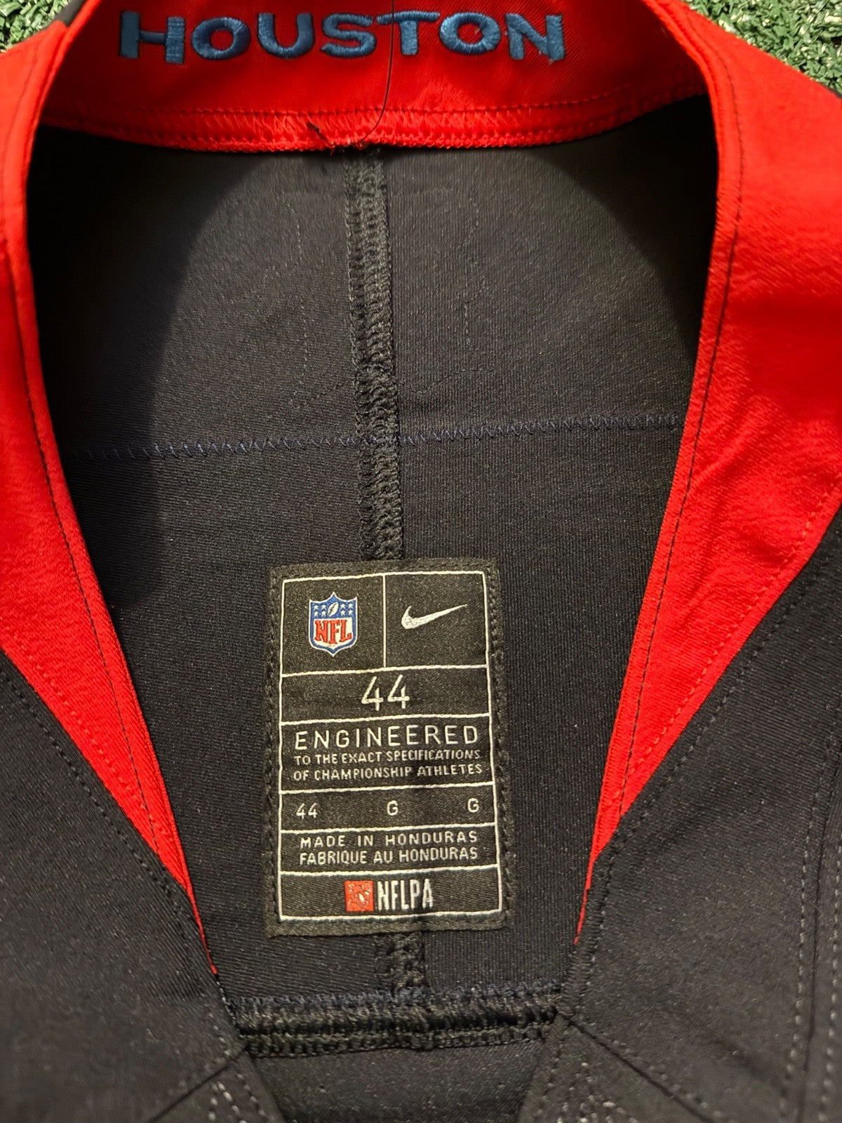 CJ Stroud Houston Texans Jersey #7 Nike Vapor Fuse Elite Navy Size 44 (L) NFL