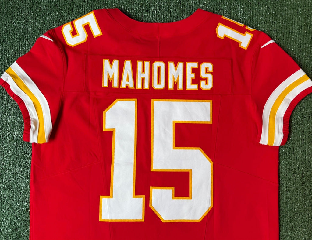 Patrick Mahomes Kansas City Chiefs Jersey #15 Nike Vapor FUSE Elite Red Size 48 (XL) NFL