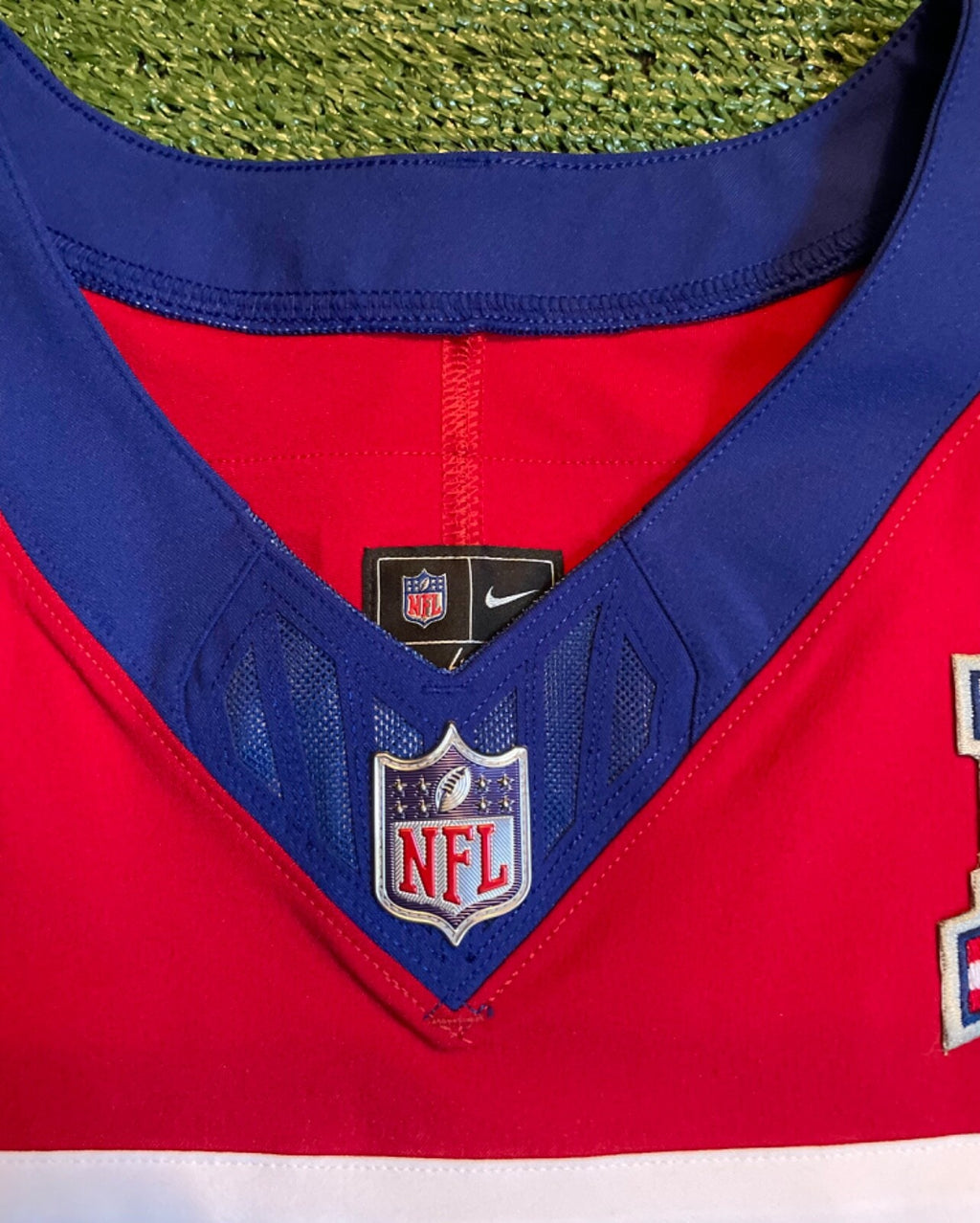 Kayvon Thibodeaux New York Giants Jersey #5 Nike Vapor FUSE Elite Red Size 44 (Large) NFL