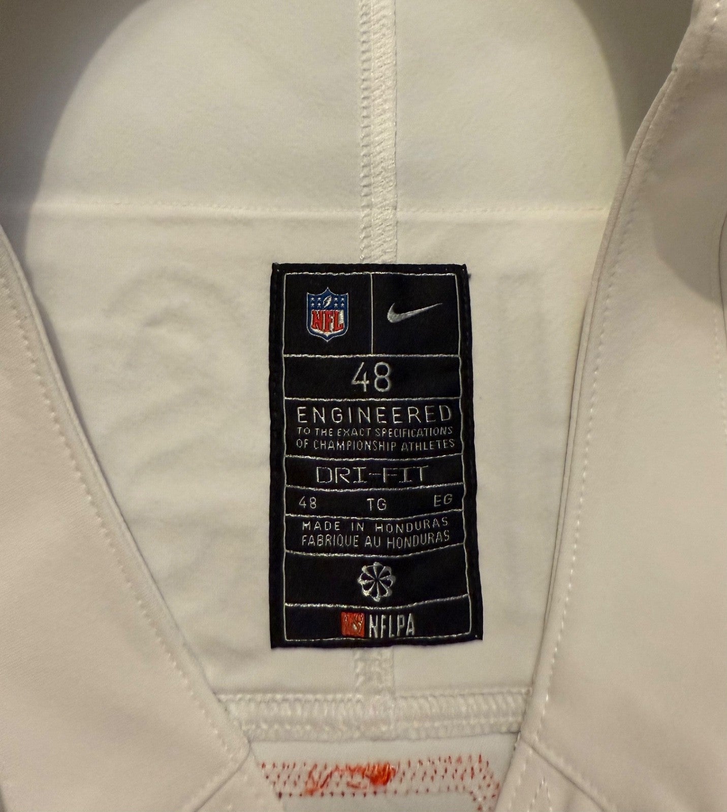 Ja'Marr Chase Cincinnati Bengals Jersey #1 Nike Vapor Fuse Elite White Size 48 (XL) NFL