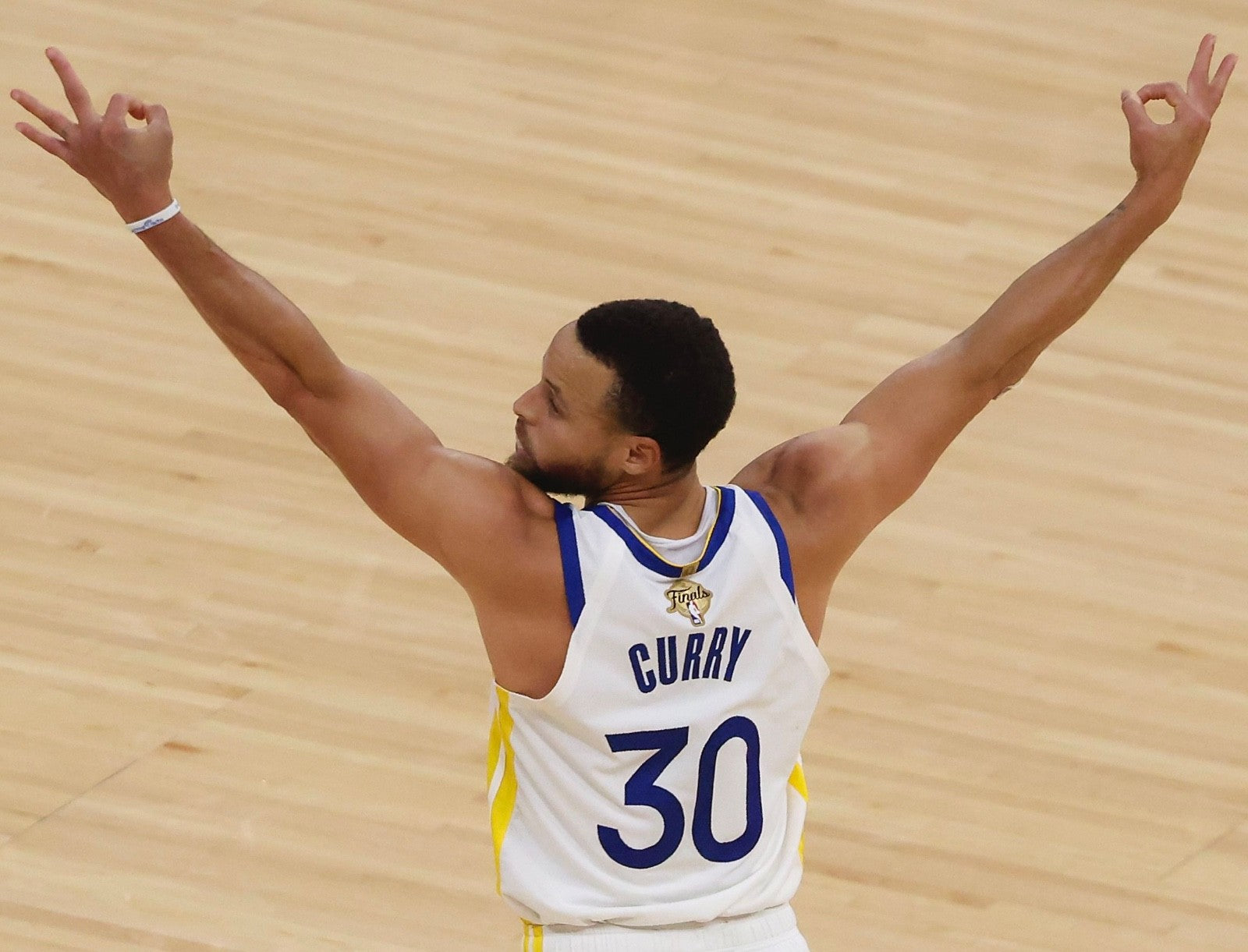Steph Curry Golden State Warriors Jersey #30 Nike ADV Authentic White Size 48 (L) NBA