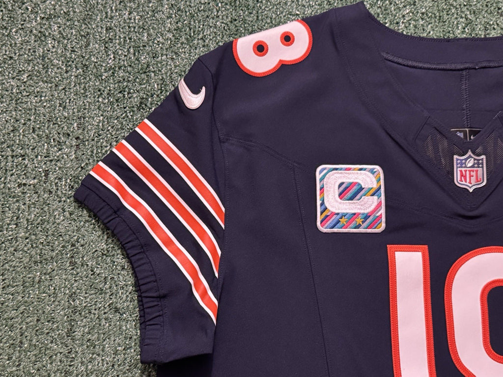 Caleb Williams Chicago Bears Jersey #18 Nike Vapor FUSE Elite Navy Size 48 (XL) NFL