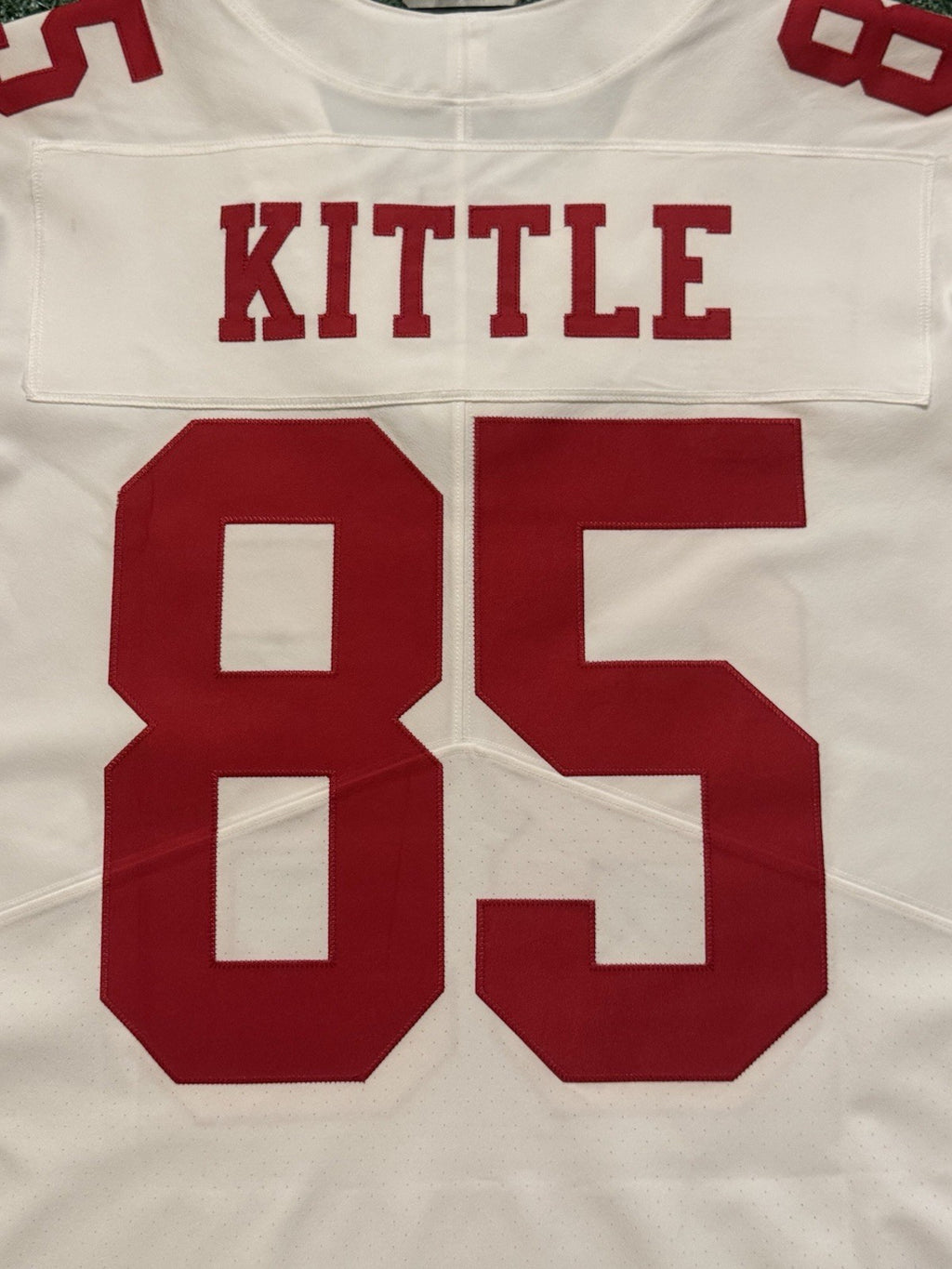 George Kittle San Francisco 49ers
Jersey #85 Nike Vapor Elite white
Size 48 (XL) NFL